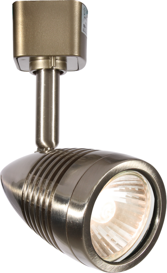 230V GU10 Track Spotlight - Brushed Chrome