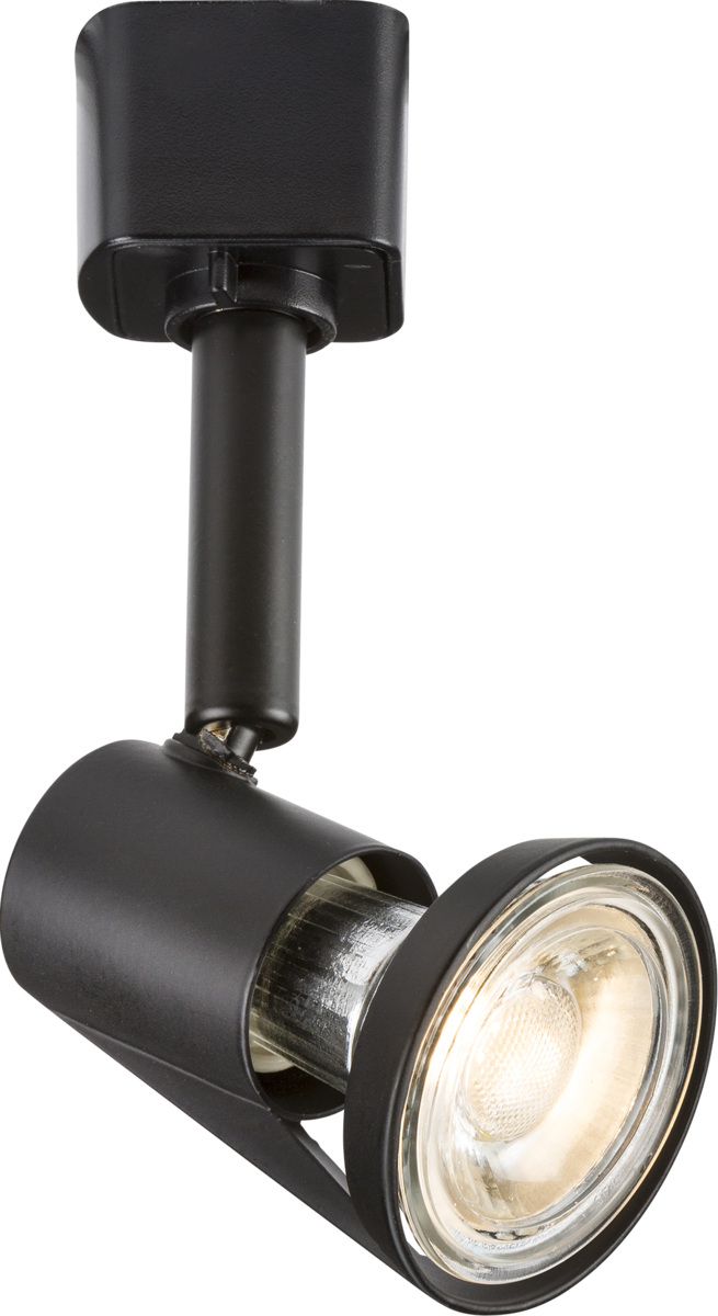 230V GU10 Track Spotlight - Black, Adjustable Lighting Solution
