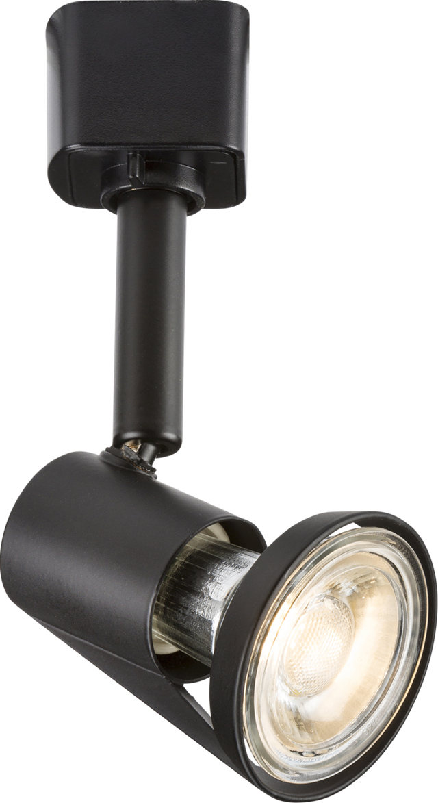 230V GU10 Track Spotlight - Black, Adjustable Lighting Solution