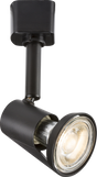230V GU10 Track Spotlight - Black, Adjustable Lighting Solution