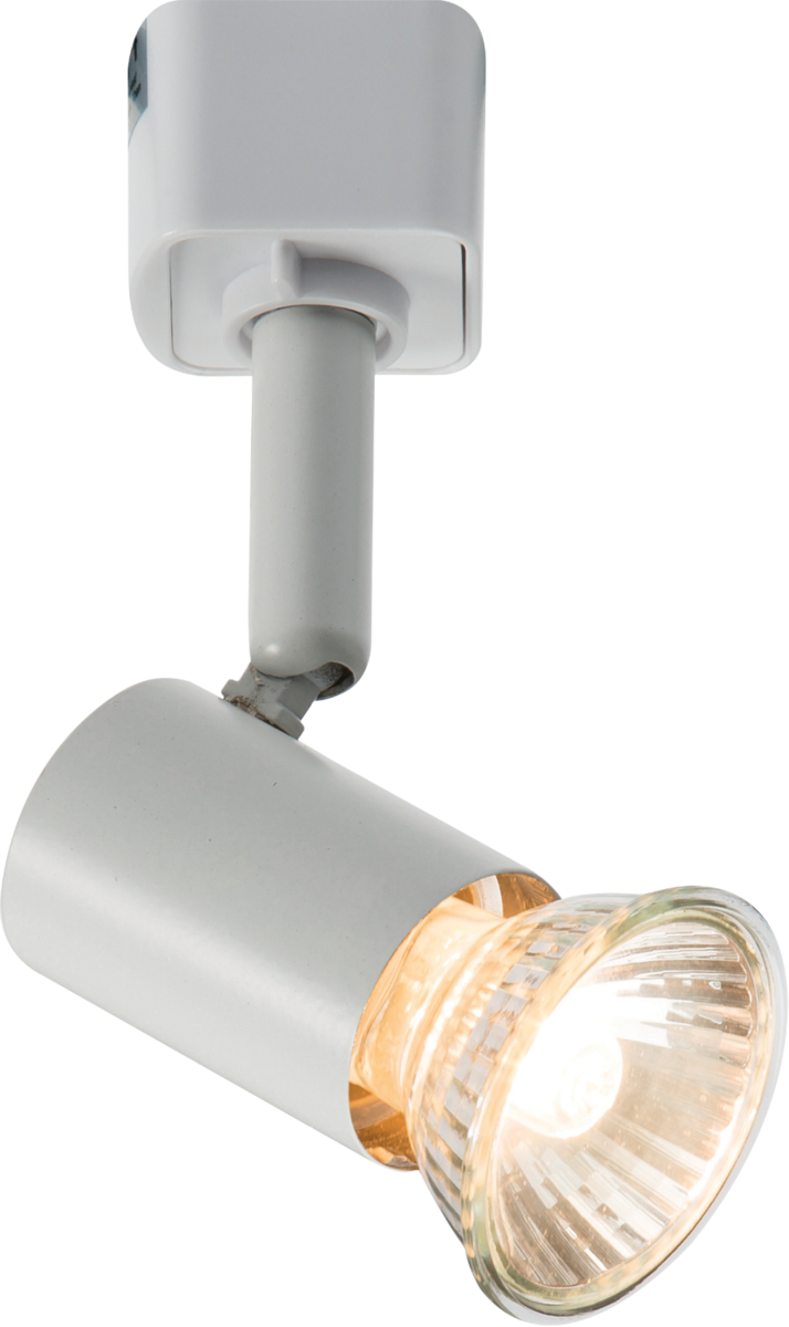230V GU10 Track Spotlight - Adjustable White