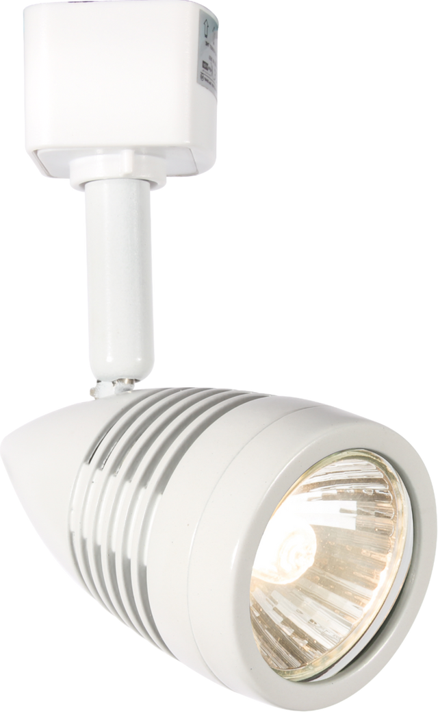 230V GU10 Track Spotlight - Adjustable - White