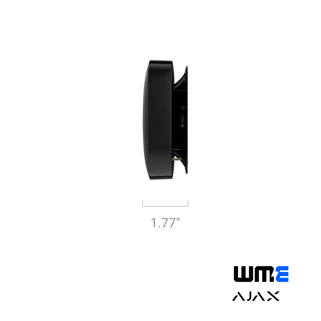 AJAX: Ajax FireProtect 2 SB (Heat/Smoke), Wireless Smoke and Temperature Detector, Configurable