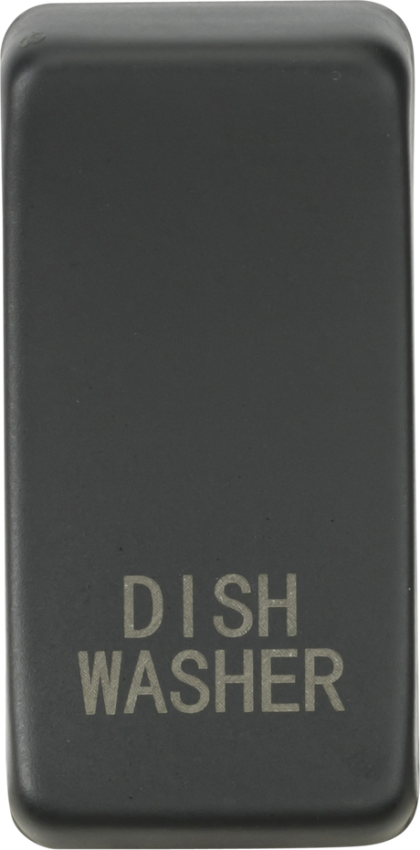 Marked Dishwasher Switch Cover - Anthracite