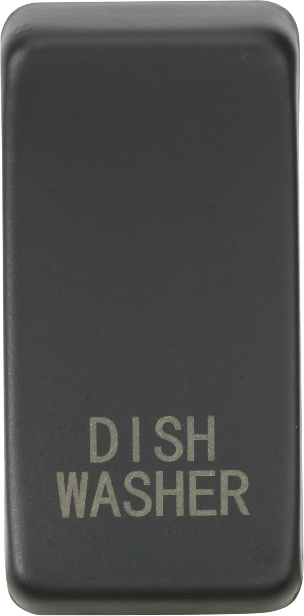 Marked Dishwasher Switch Cover - Anthracite