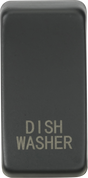 Marked Dishwasher Switch Cover - Anthracite
