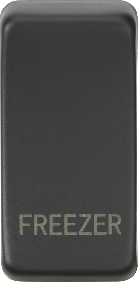 Switch Cover 'Marked FREEZER' - Anthracite