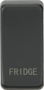 Switch Cover Marked FRIDGE - Anthracite