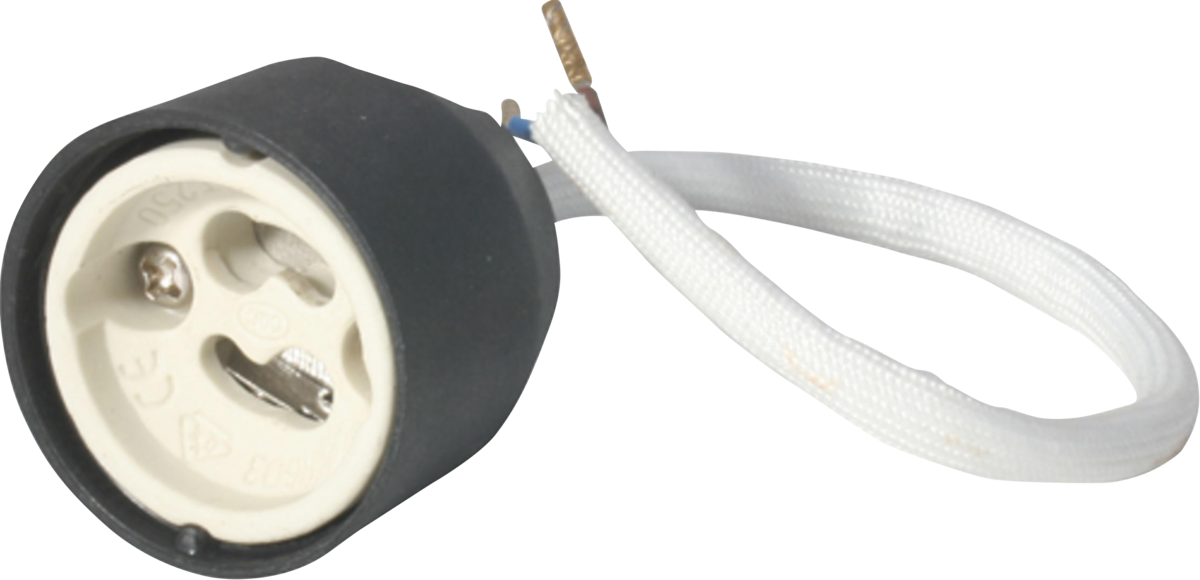GU10 Lampholder with 260mm Silicon Cable