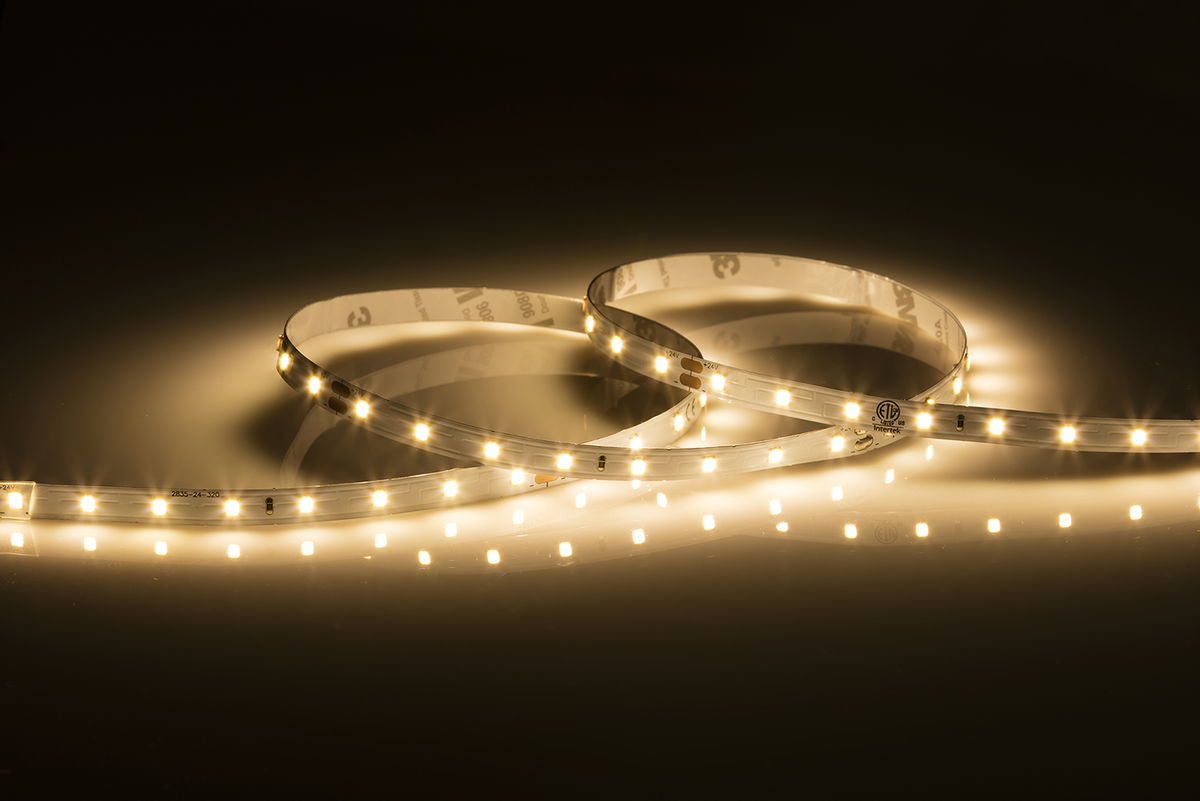 24V IP20 LED Flex Warm White 3000K - 50 Metres