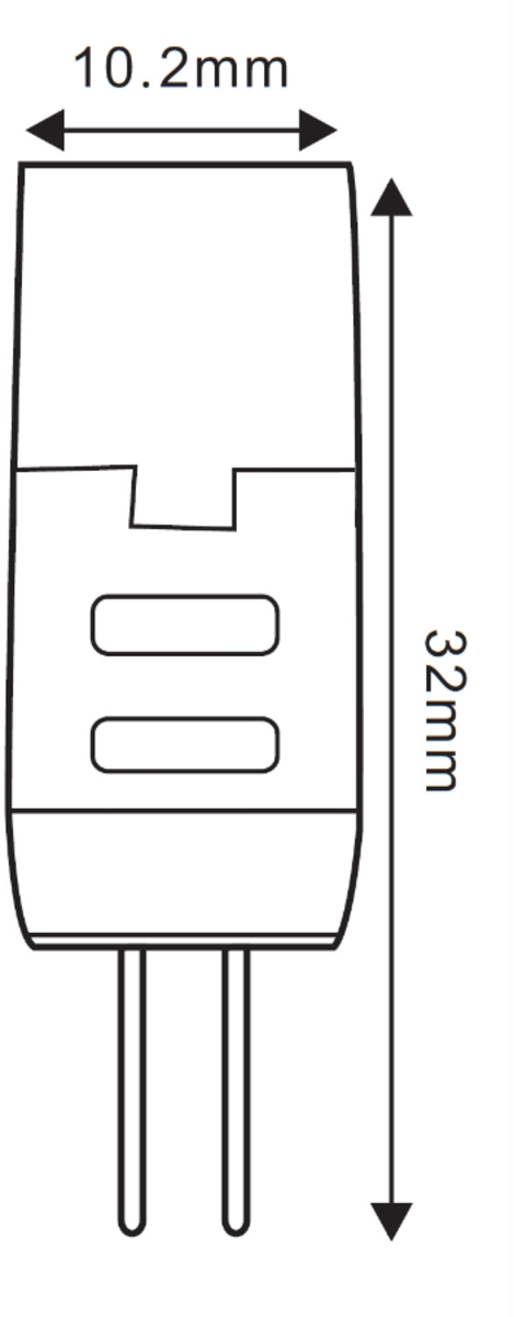 G4 LED 1.5W Light Bulb Cool White