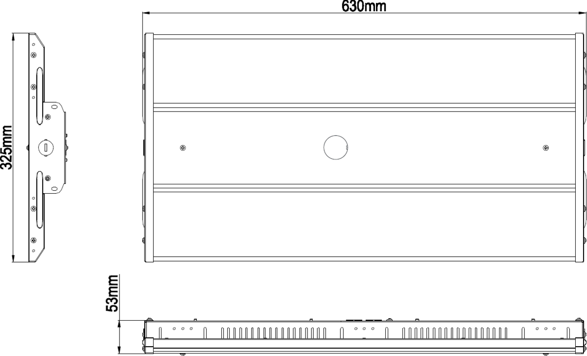 230V 90W LED Low Bay Light - 5500K, IK06