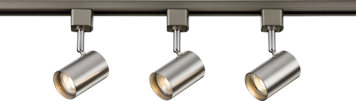 TRKSP8 1 Metre Tracklight Kit - Brushed Chrome