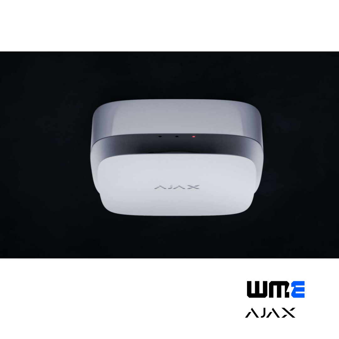 AJAX: Ajax FireProtect 2 SB (Heat/Smoke), Wireless Smoke and Temperature Detector, Configurable