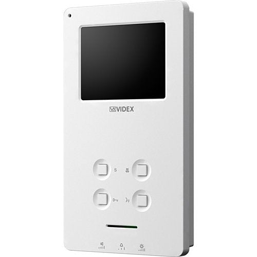 Videx 6388 video door phone, white