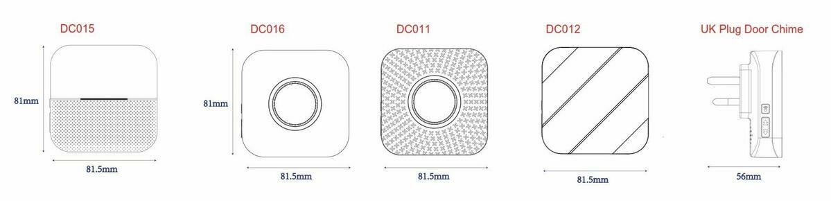 Wireless Door Chime Receiver