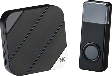 Wireless Plug-In Door Chime - Black