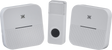 Wireless Plug In Dual Receiver Door Chime System - White