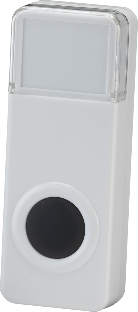 IP55 Wireless Bell Push - White