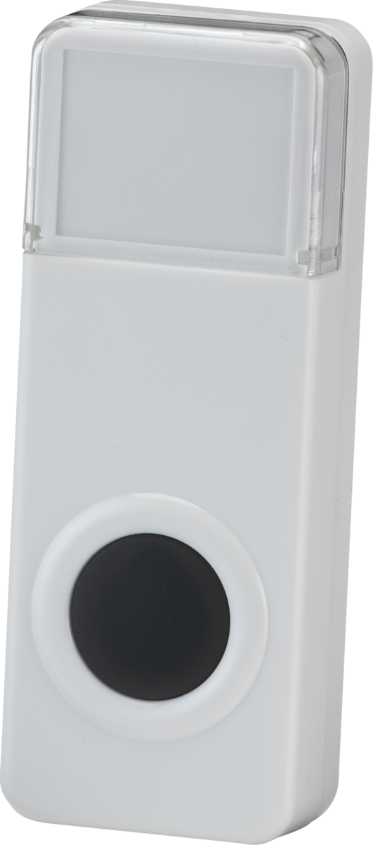 IP55 Wireless Bell Push - White