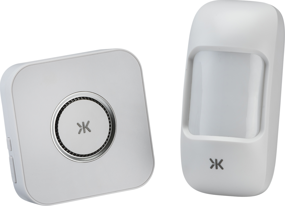 Wireless Plug In Motion Activated Chime System - 58 Ringtones
