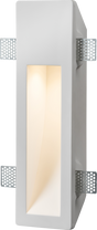 230V GU10 35W Recessed Rectangular Plaster Wall Light