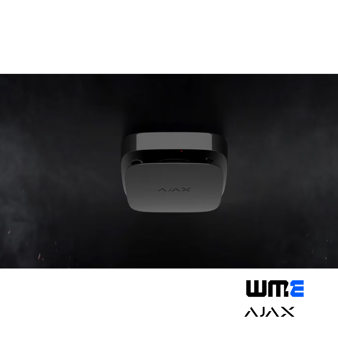 AJAX: Ajax FireProtect 2 SB (Heat/Smoke), Wireless Smoke and Temperature Detector, Configurable