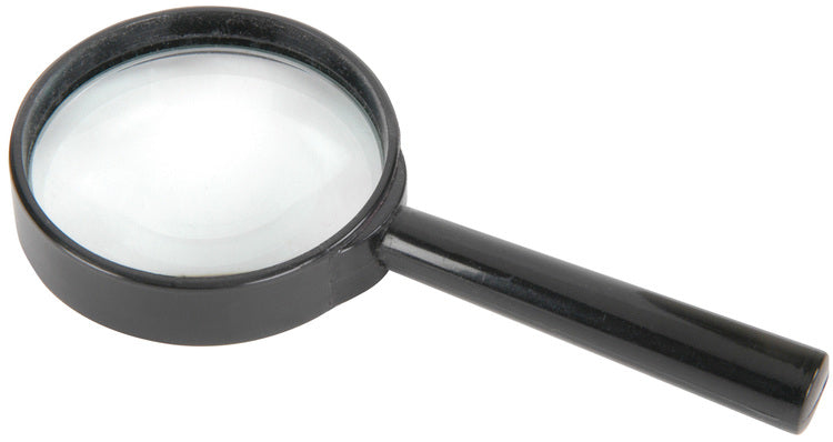 Mercury: 700.054UK, Handheld Magnifier, 6X Magnification, 65mm Lens, Plastic Handle