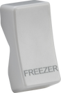 Rocker Cover - Laser Printed FREEZER, White