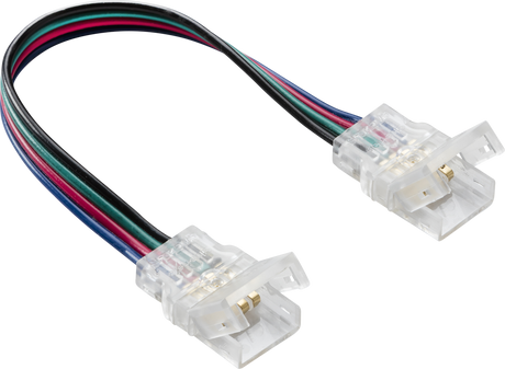 12V / 24V IP65 LED Flex Strip to Strip 150mm Connector - CCT/RGB