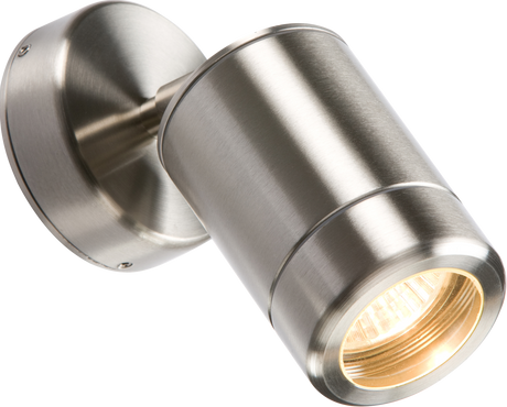 230V IP65 GU10 35W Adjustable Stainless Steel Wall Light