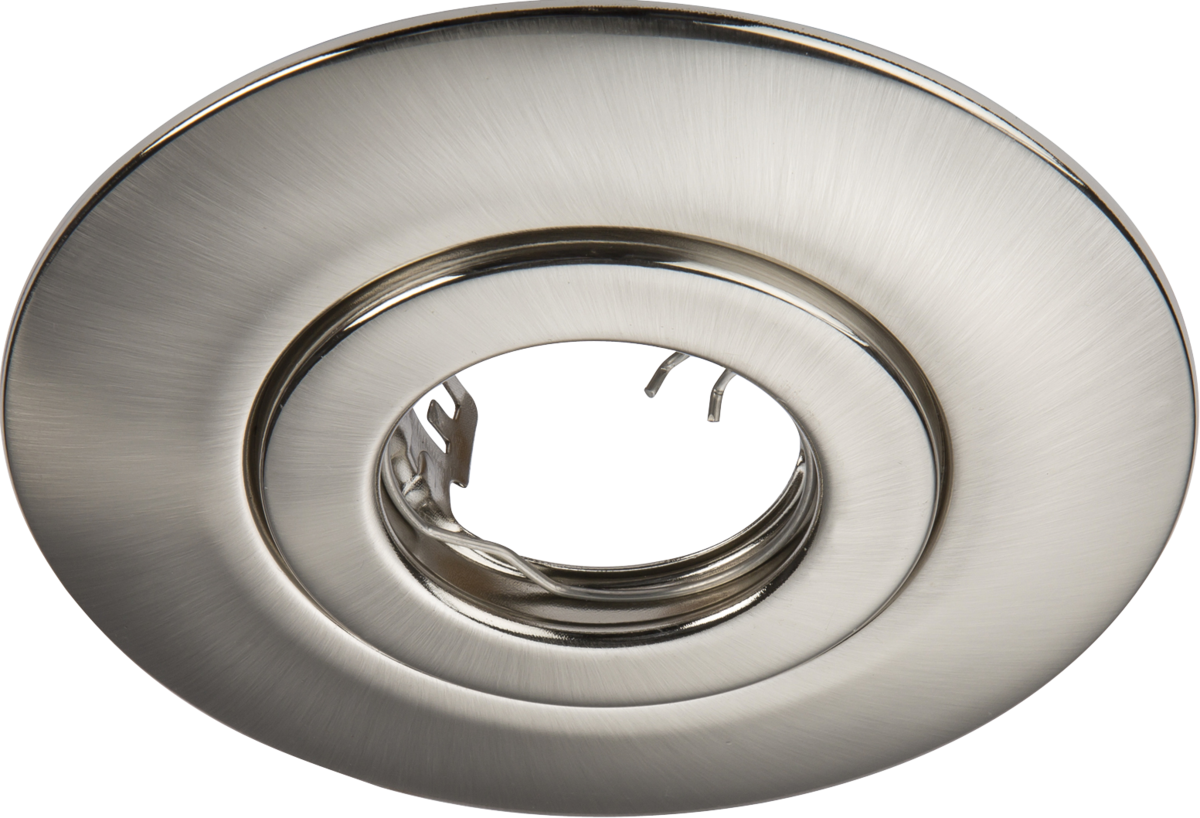 Brushed Chrome Hole Converter Kit - Pressed Steel, 140mm Diameter