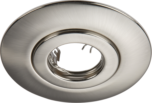 Brushed Chrome Hole Converter Kit - Pressed Steel, 140mm Diameter