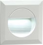 230V IP54 Recessed Square Indoor/Outdoor LED Guide/Stair/Wall Light - White LED