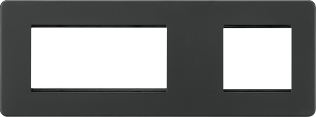6G Modular Faceplate (2G + 4G) - Anthracite