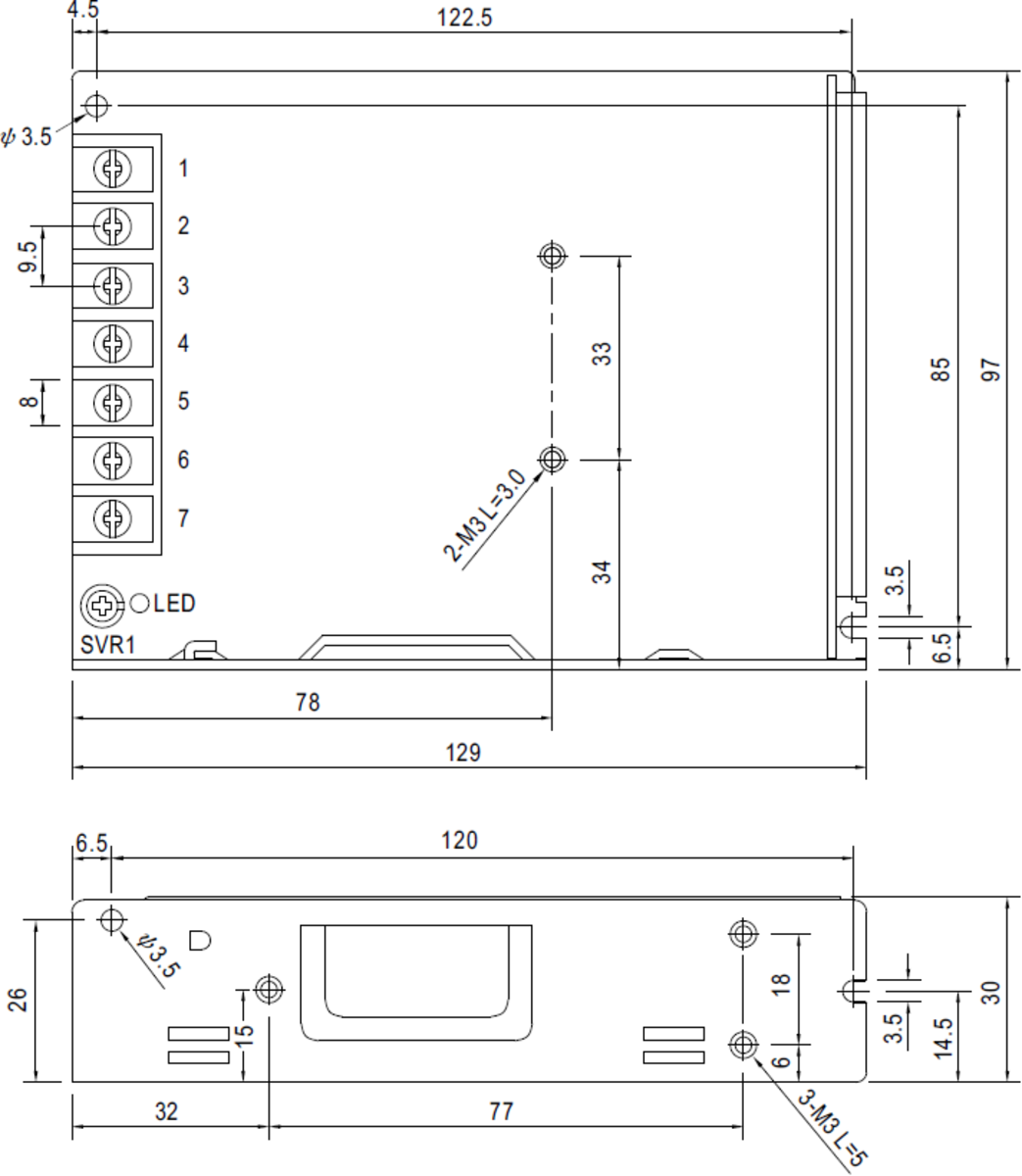 24V IP20 100W DC Driver image