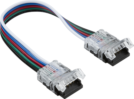 12V / 24V LED Flex Strip to Strip 150mm Connector - RGBW