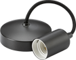 6" E27 Contemporary Pendant Set - Smoked Bronze