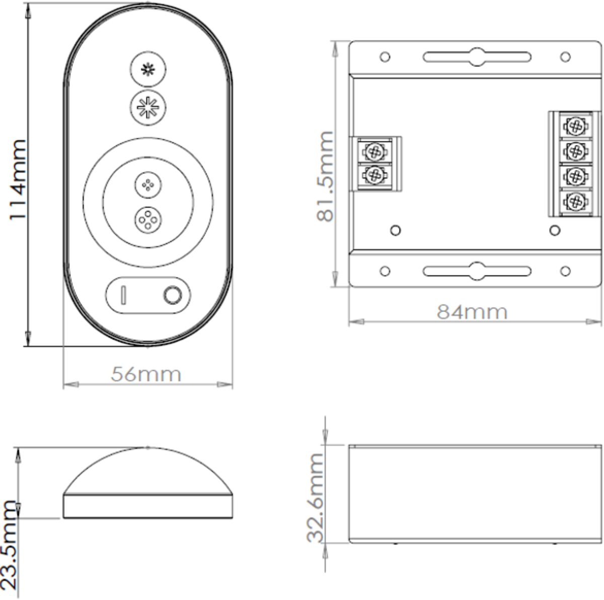 Touch Remote for RGB LED Flex