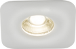 Odina Single Fixed Square Downlight White - GU10 Compatible