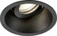 Dipa Single Tilt Round Anti-Glare Downlight Black