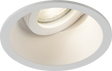 Dipa Single Tilt Round Anti-Glare Downlight White