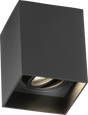 Knightsbridge Oran Surface Tilt Square Downlight Black
