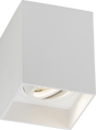 Knightsbridge Oran Surface Tilt Square Downlight - White
