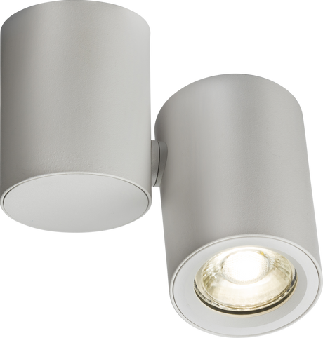 Dee Single Surface Adjustable Round Spotlight White