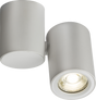 Dee Single Surface Adjustable Round Spotlight White