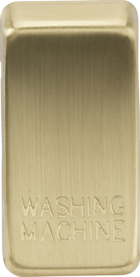 ML Accessories GDWASHBB Switch Cover - Brushed Brass for Washing Machine