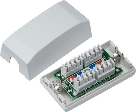 UTP CAT6 Junction Box for network connections