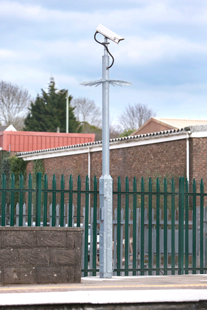 Altron AW4460/5 Light Duty Tilt-Down Tubular CCTV Pole