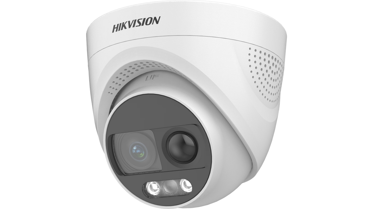 Hikvision DS-2CE72KF3T-PIRXO(3.6mm) ColorVu PIR Siren Fixed Turret Camera